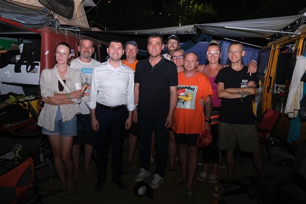 Zlombol Rallisi’nin katılımcıları, Giresun'da kamp yapıyor