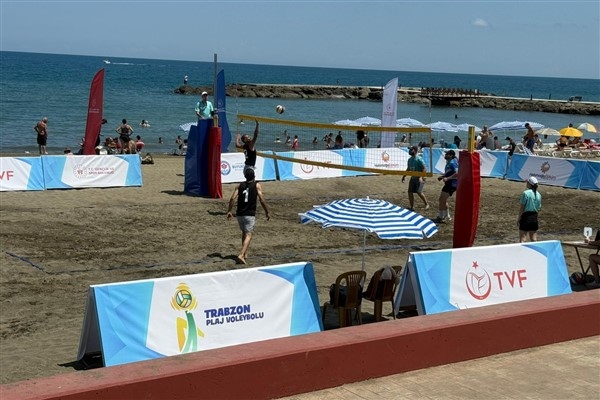 Trabzon'da Plaj Voleybolu heyecanı