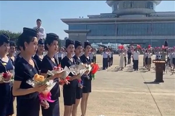 Moskova'dan Kuzey Kore'nin başkenti Pyongyang'a ilk direkt uçuş gerçekleşti
