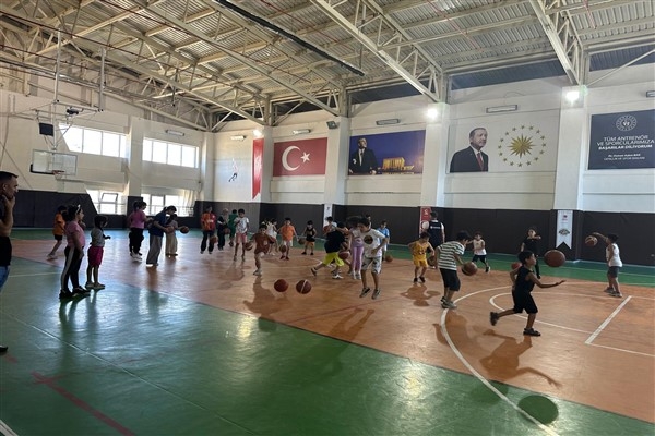 Batman’da basketbol kursları ilgi görüyor