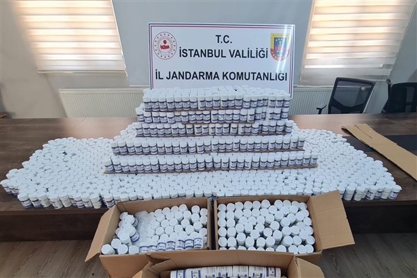 İstanbul'da 1 milyon 919 bin adet uyuşturucu hap ele geçirildi