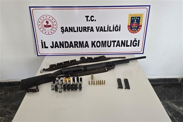 Şanlıurfa'da ruhsatsız silah operasyonu