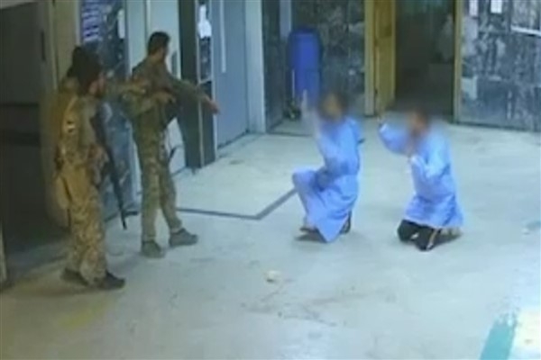 SkyNews, Suriyeli askerlerinin Süveyda'da sağlık personelini vurduğu görüntüleri yayınladı
