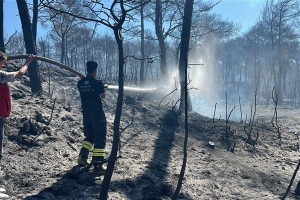 Eskişehir'den Çanakkale'deki yangını söndürme çalışmalarına destek