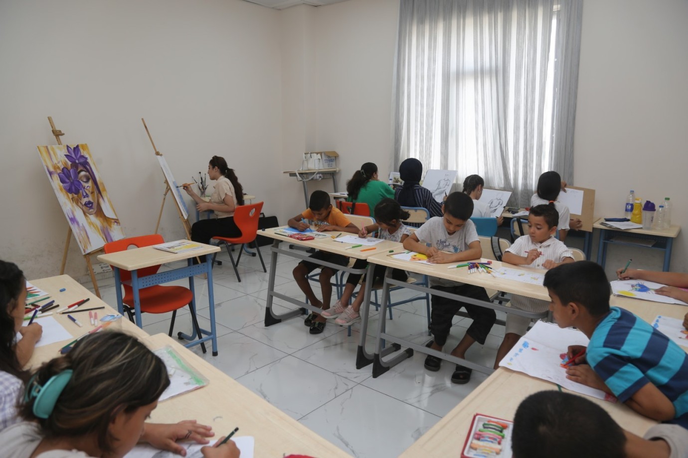 Eyyübiye’de Yaz Kursları Dolu Dolu Geçti