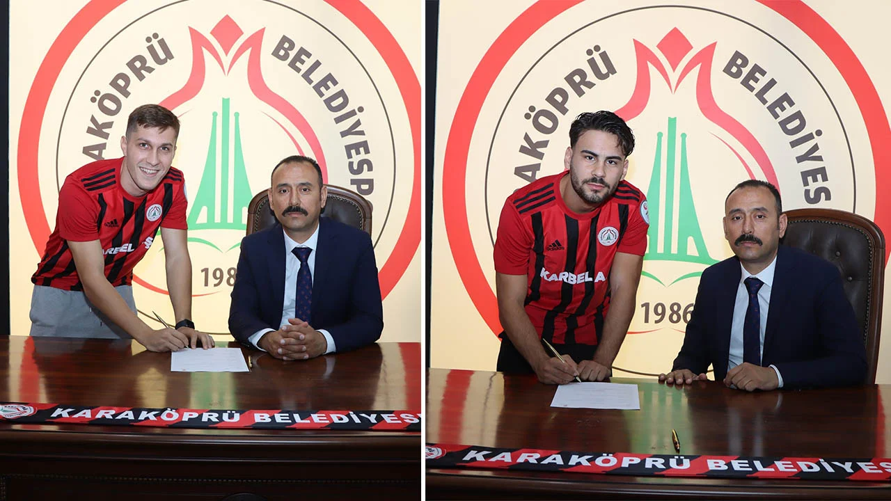 Karaköprü Belediyespor iki transferi duyurdu!