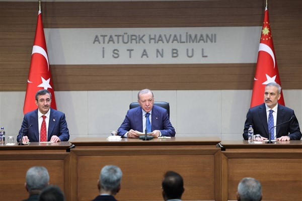 Cumhurbaşkanı Erdoğan: Sağır duymaz uydurur, bu adam da durmadan böyle uydurup duruyor