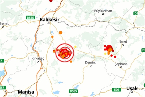 Balıkesir'de deprem