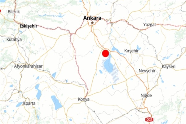 Konya'da deprem