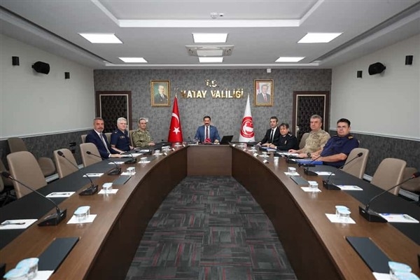Hatay'da Asayiş ve Güvenlik Toplantısı yapıldı