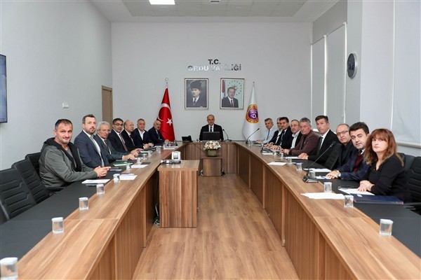 Ordu’da İl İstihdam ve Mesleki Eğitim Kurulu Toplantısı yapıldı