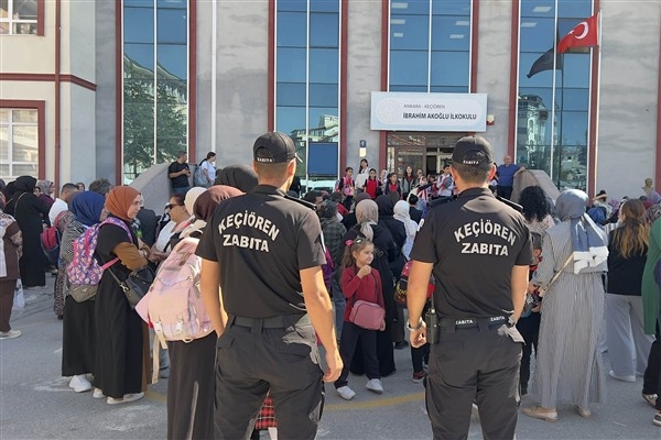 Keçiören Zabıtasından okul önlerinde denetim