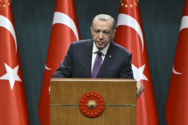 Cumhurbaşkanı Erdoğan, El Sani ile görüşme gerçekleştirdi