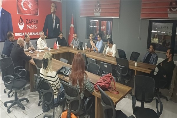 Zafer Partisi Bursa İl Başkanlığı, il toplantısını gerçekleştirdi