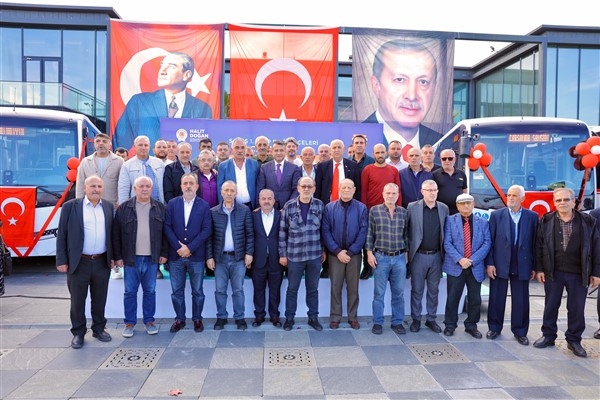 Samsun'da ilçelerdeki ulaşım için SAMKART entegrasyonu dönemi başladı