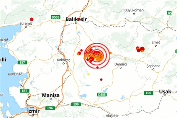 Balıkesir'de deprem