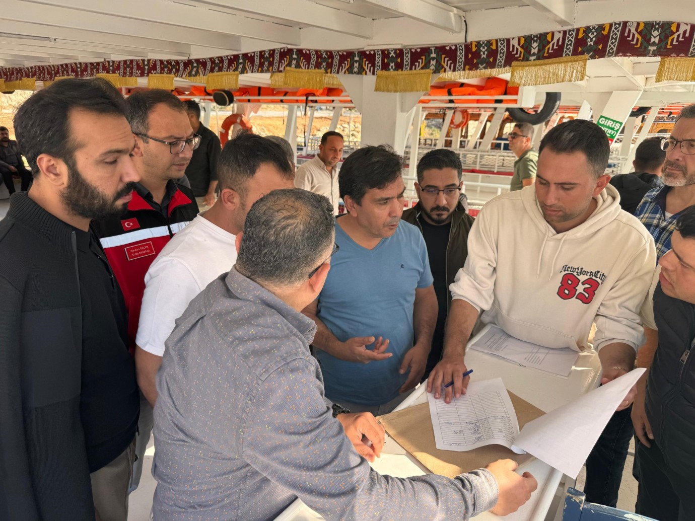 HALFETİ’DE GEMİ SEVK VE İDARE BELGESİ SINAVI YAPILDI