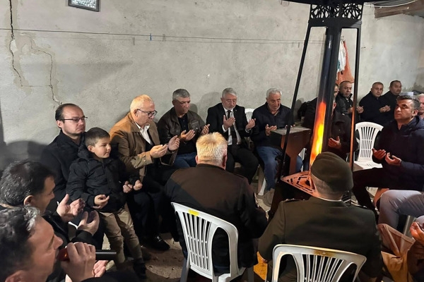 Başkan Aşgın'dan şehit ailesine ziyaret