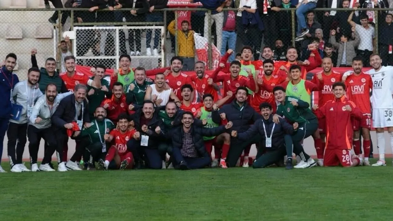 Batman Petrolspor 1 puanla Lider oldu