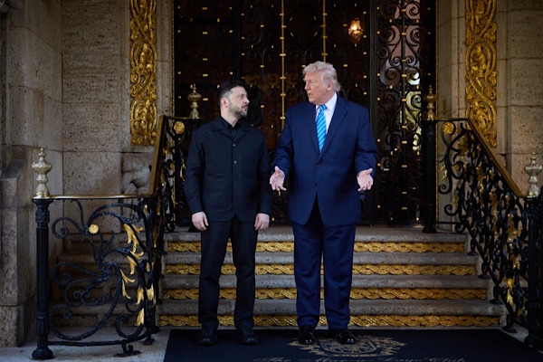 Ukrayna Devlet Başkanı Zelenski, ABD Başkanı Trump ile görüştü
