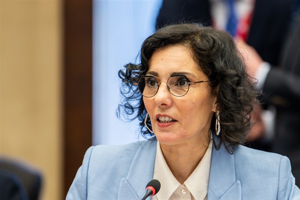 Lahbib, UNRWA Genel Komiseri Lazzarini ile görüştü