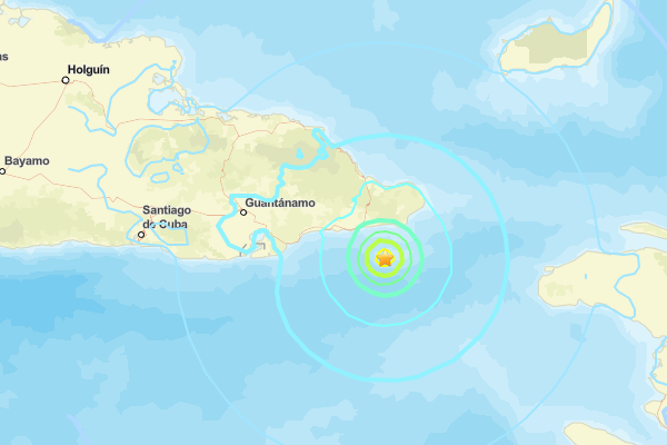 Küba'da deprem
