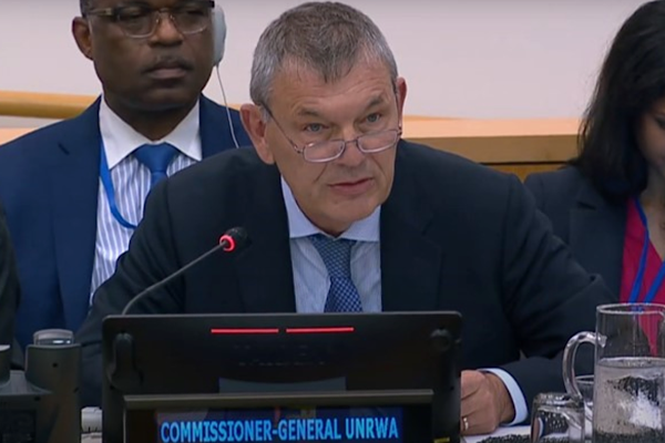 Lazzarini: Gazze’de su ve kanalizasyon sistemleri neredeyse tamamen yok oldu