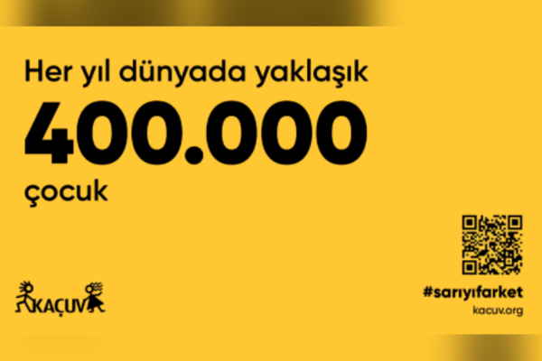 KAÇUV, &Prime;sarıyıfarket&Prime; diyerek çocukluk çağı kanserlerine dikkat çekiyor