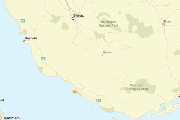 İran'da deprem