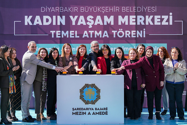 Diyarbakır’da Mahabad Kadın Yaşam Merkezi’nin temeli atıldı