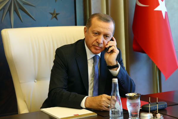 Cumhurbaşkanı Erdoğan, ABD Başkanı Trump ile görüştü