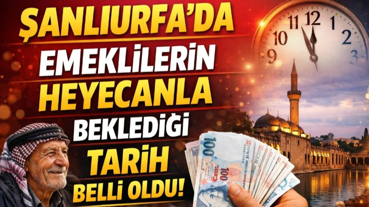 Türkiye genelinde emeklinin heyecanla beklediği tarih belli oldu