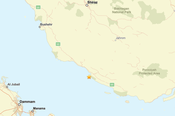 İran'da deprem