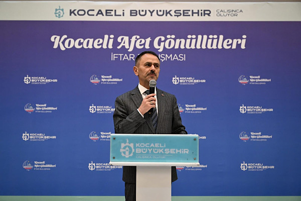Vali Aktaş, &Prime;Kocaeli Afet Gönüllüleri İftar Programı&Prime;na katıldı