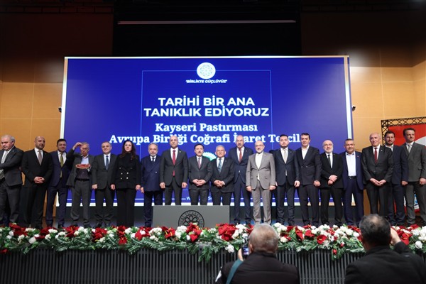 Başkan Büyükkılıç'tan Kayseri Pastırması'nın tescillenmesine destek