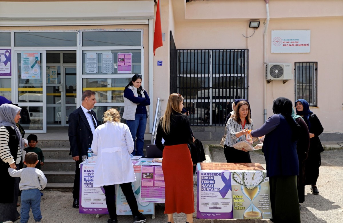 Hilvan’da Ücretsiz Kanser Taramasıyla Erken Teşhise Güçlü Destek