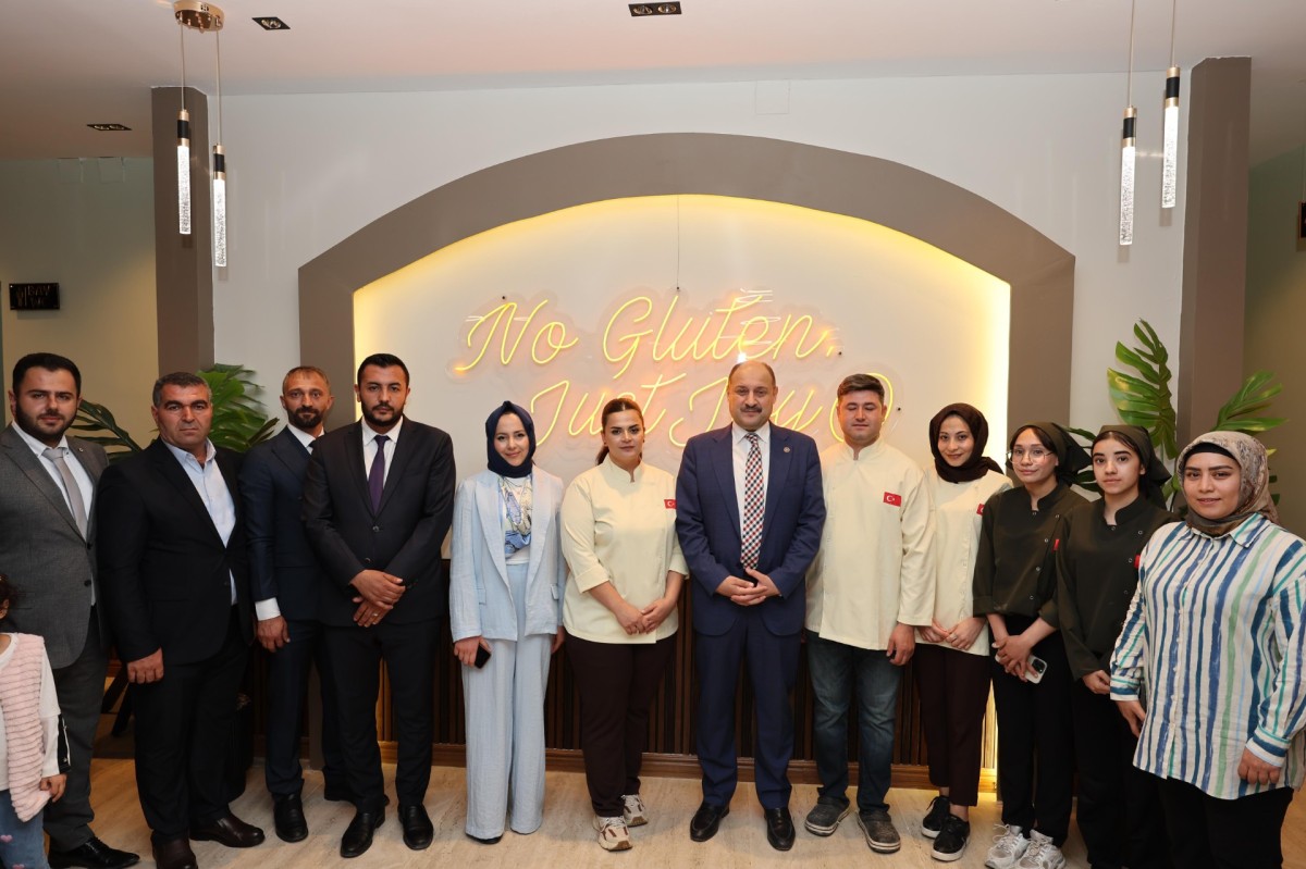 ŞANLIURFA’DA KARABUĞDAY GLUTENSİZ KAFE HİZMETE AÇILDI