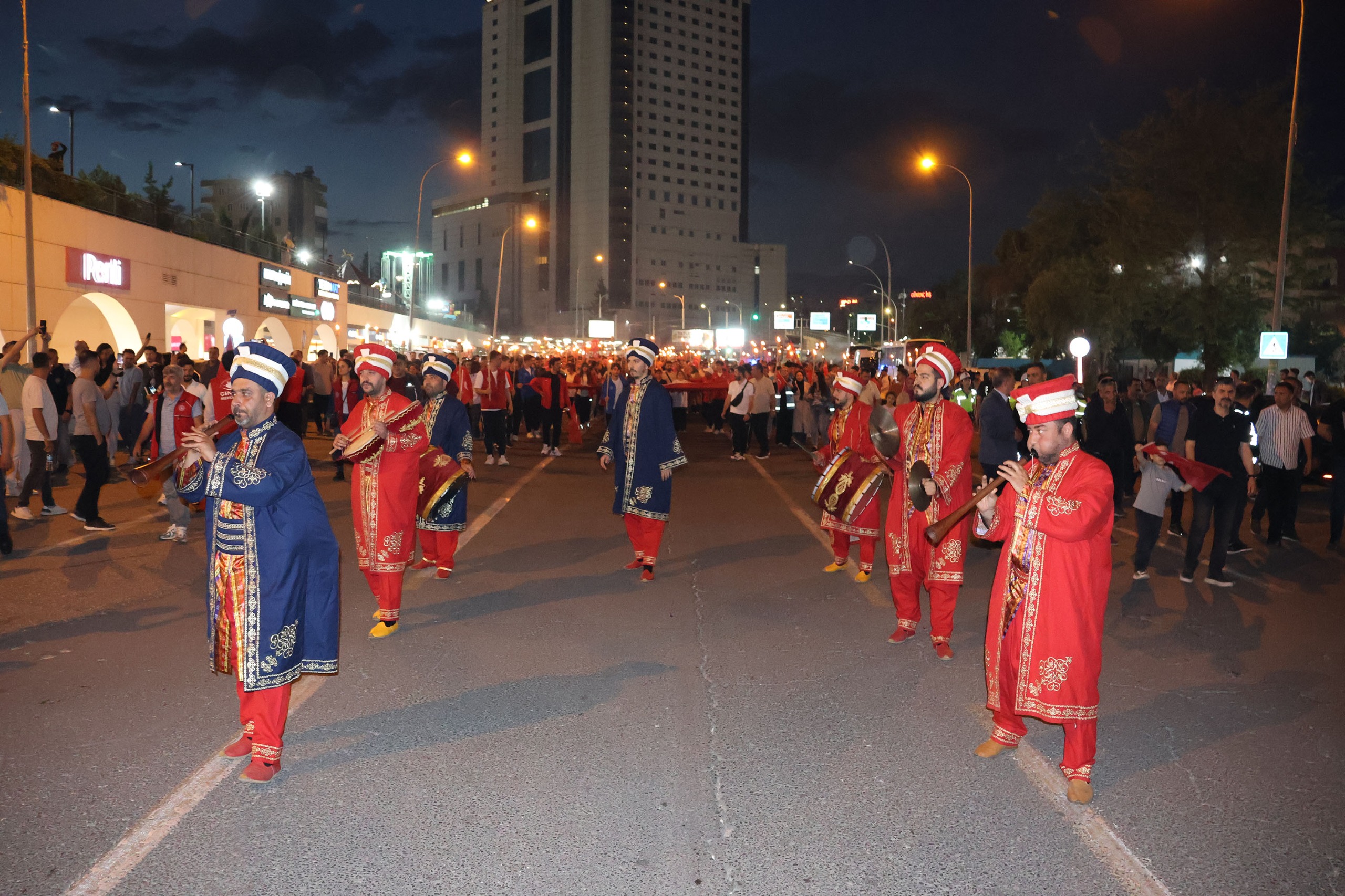 Şanlıurfa'da 19 Mayıs Bayramı mehteranla kutlandı