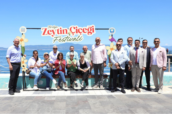 Mudanya'da 2. Tirilye Zeytin Çiçeği Festivali başladı