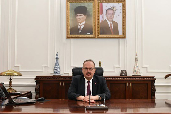 Vali Canbolat, Ankara Kent Konseyi Başkanı Yılmaz’ı kabul etti