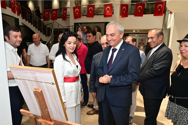 Kepez'de &Prime;Şüküfe-i Rayiha” adlı sergi açıldı