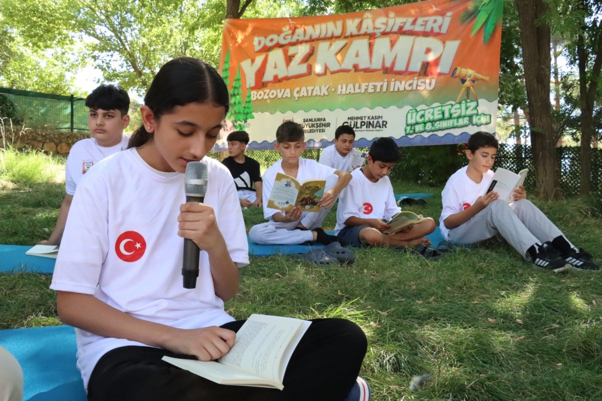 ŞANLIURFA BÜYÜKŞEHİR BELEDİYESİ’NDEN DOĞANIN KAŞİFLERİ YAZ KAMPI