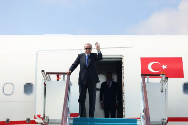 Cumhurbaşkanı Erdoğan , Katar'a hareket etti