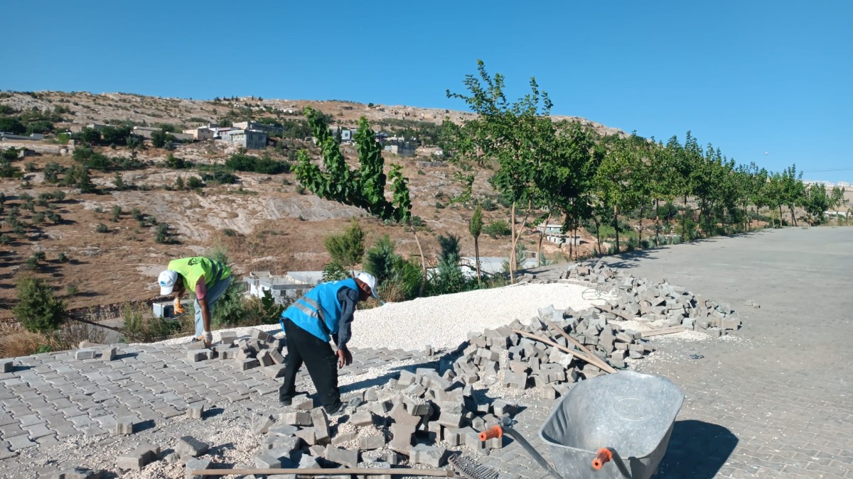 Eyyübiye’de Sokaklar Nakış Gibi İşleniyor
