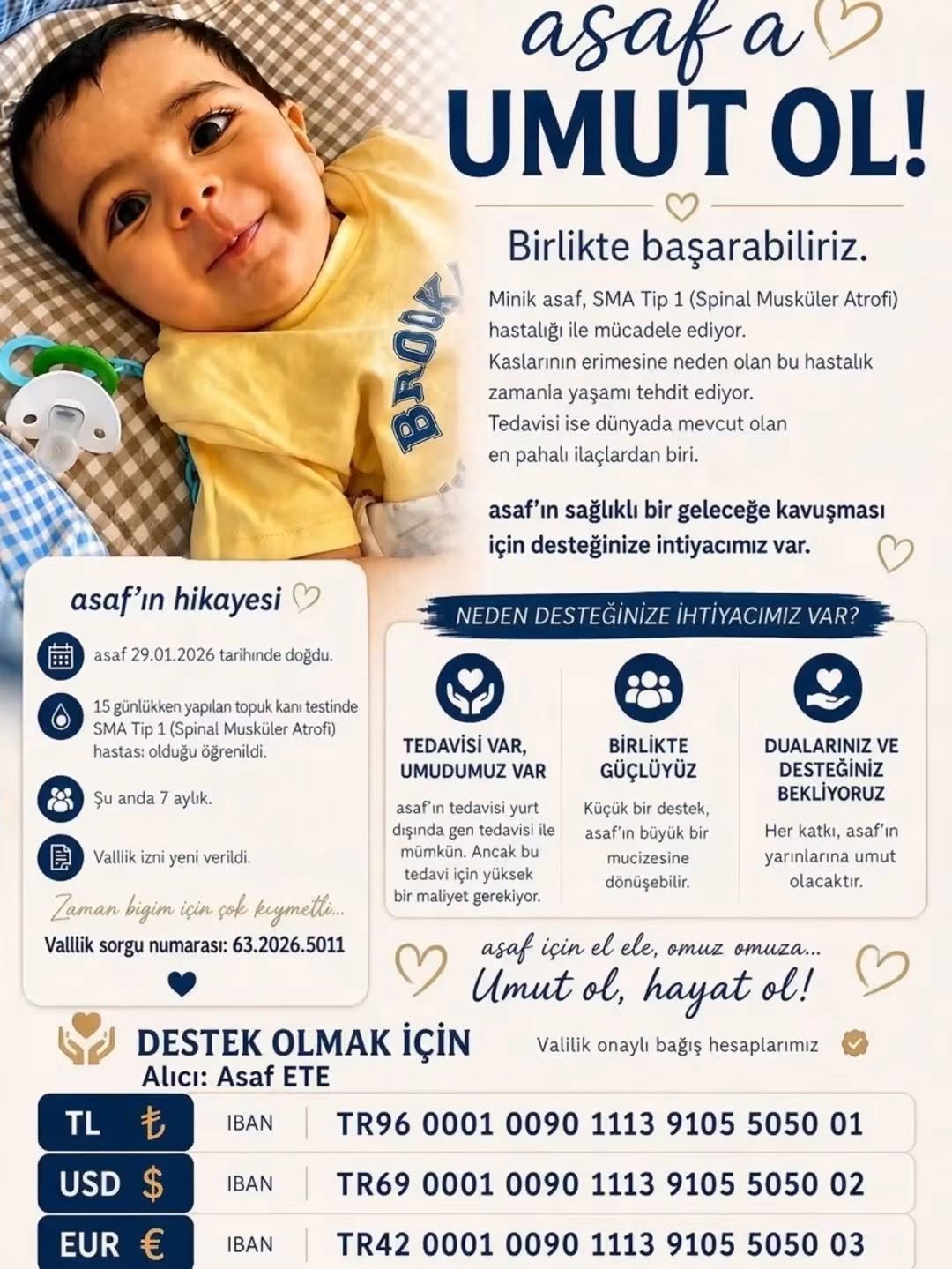 Minik Asaf, ailesinin tüm imkânsızlıklarına rağmen hayata tutunmaya çalışıyor. ????