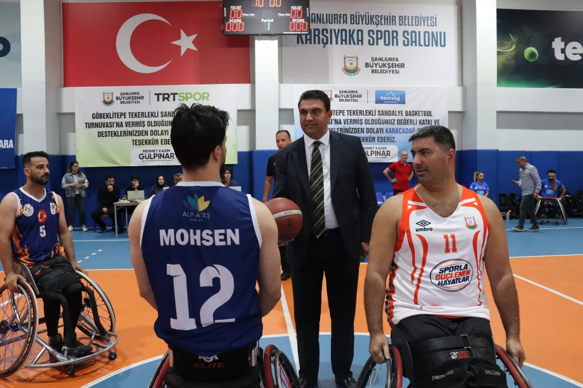 2. GÖBEKLİTEPE TEKERLEKLİ SANDALYE BASKETBOL TURNUVASI BAŞLADI