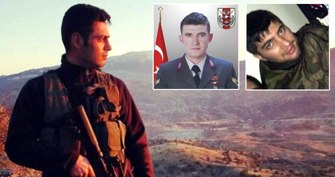 3 İlimize1 asker ve iki polisin Şehit Ateşi Düştü