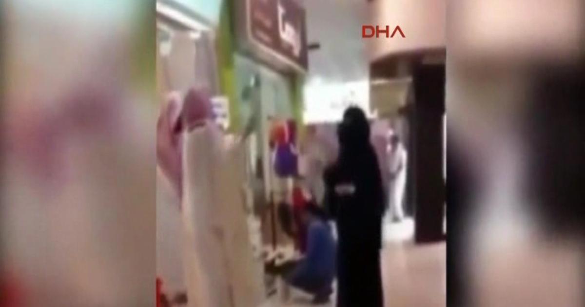 Ülke çarşaflı kadınlara ait elleri açık o alışveriş merkezinden kovuldu