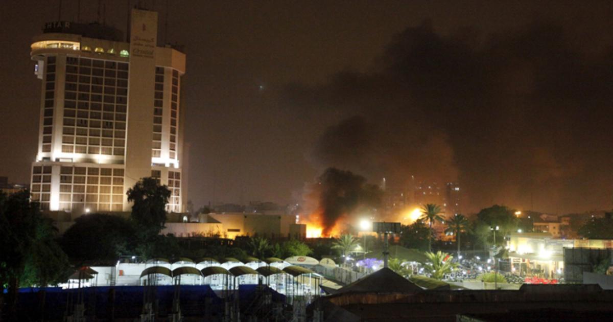 Bağdat'ta 2 otele bombalı hücum: 10 ölü