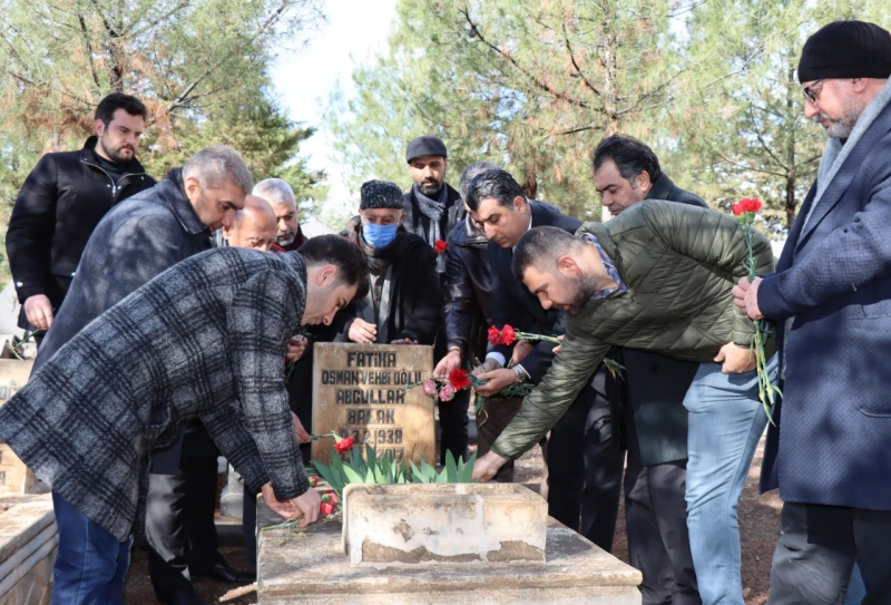 ABDULLAH BALAK MEZARI BAŞINDA ANILDI